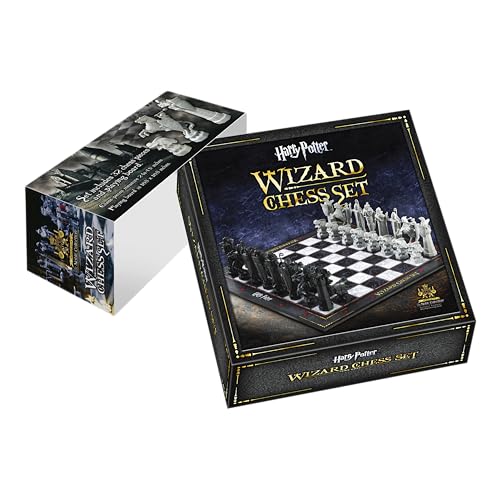The Noble Collection Harry Potter Wizard Chess SetChess and Games Shop Muba Beautiful Handcrafted Wooden Chess Set with