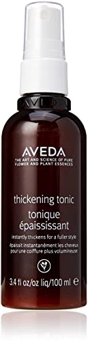 Aveda Thickening Tonic | Instantly Thickens Hair | for Thin and Fine Hair | with Certified Organic Amla, 3.4 Fl Oz