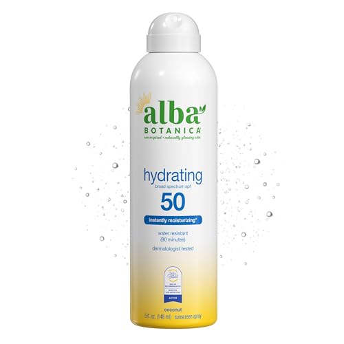 Alba Botanica Sunscreen Spray For Face And Body Full Body Coverage