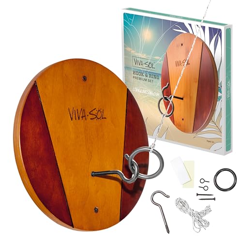 Triumph Sports Viva Sol Hook and Ring Target Game Most Challenging A more ring toss game