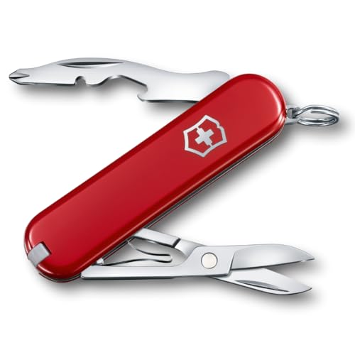(-18%) Victorinox Schweizer Taschenmesser, Jetsetter, Multitool, Swiss Army Knife mit 7 Funktionen, Kapselheber, Phillips-Schraubendreher 0/1, magnetisch