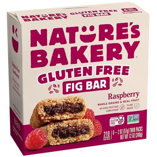Nature's Bakery Raspberry Fig Bar, 6 Count, 2 Ounce