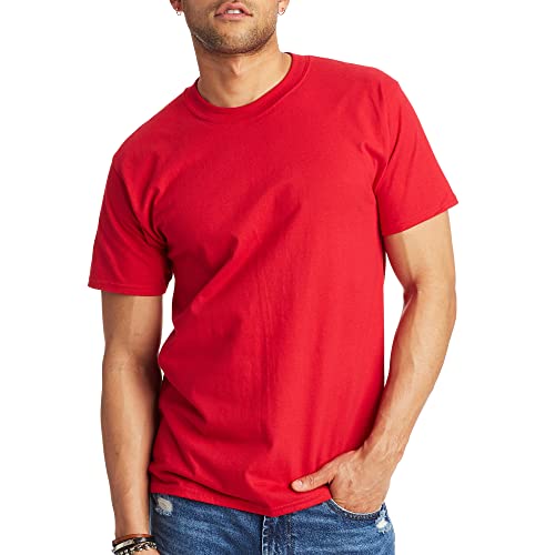 Hanes Unisex T-Shirt, Beefy Crewneck Cotton T-Shirt, Crewneck Cotton Tee, Classic Crewneck Cotton Tee
