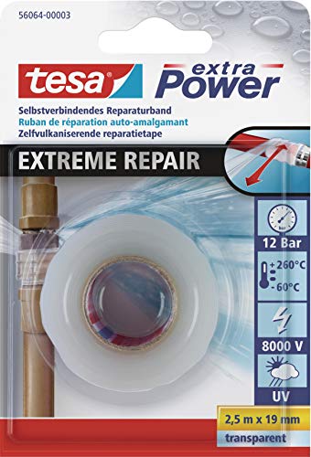 (-29%) tesa extra Power Extreme Repair Reparaturband - 2,5 m x 19 mm - Transparent