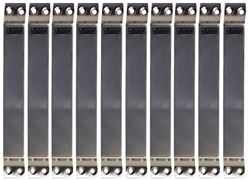 Visko Tools 1007 Royal Series 150 Mm D Secton Handles, Silver |10 Piece | Used for Door | Door Handle Set | Combo Pack |
