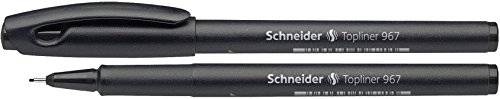 ⚡ BLITZDEAL (-52%) Schneider Topliner 967 Fineliner (Strichstärke 0,4 mm) 1 Stück schwarz, 9671