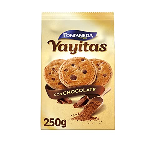 Galletas Fontaneda Yayitas con pepitas de chocolate por 2,46€ en compra recurrente (ahorra el 70% en 1 al comprar 2)