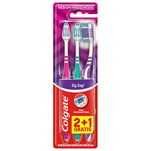 3 cepillos de dientes Colgate ZigZag por 3,03€ en compra recurrente (ahorra el 70% en 1 al comprar 2)