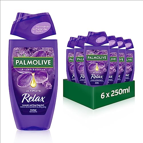 (-40%) Palmolive Aroma Essence Ultimate Relax Duschgel 250ml *6- mit Lavendel- und Ylang Ylang-Duft