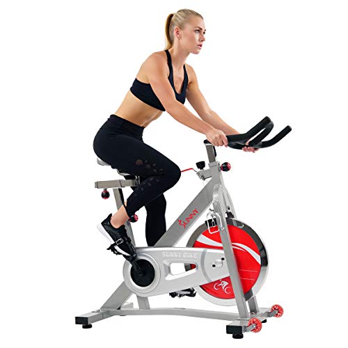 Sunny Health & Fitness SF-B901B Pro Indoor Cycling Bike Belt Drive 40lb