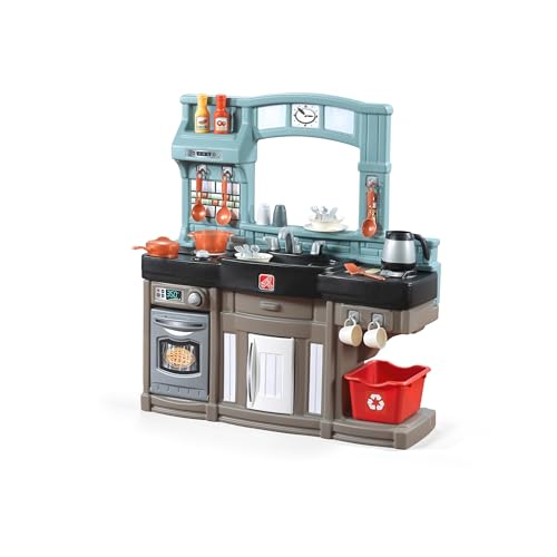 Step2 Best Chefs Kids Kitchen Playset with Lights and Sounds 25 Pcs