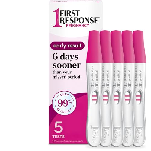 First Response Early Result Pregnancy Test, 5 Count Pack of 1