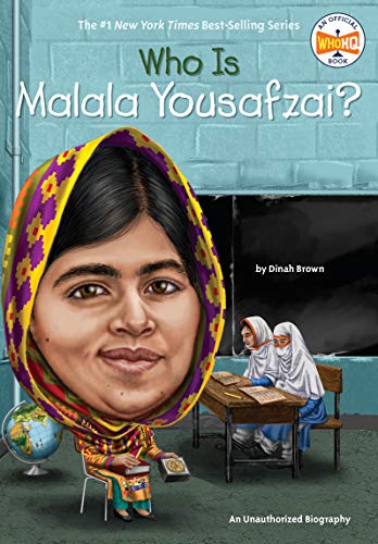 Who Is Malala Yousafzai? (By: Dinah Brown) cover