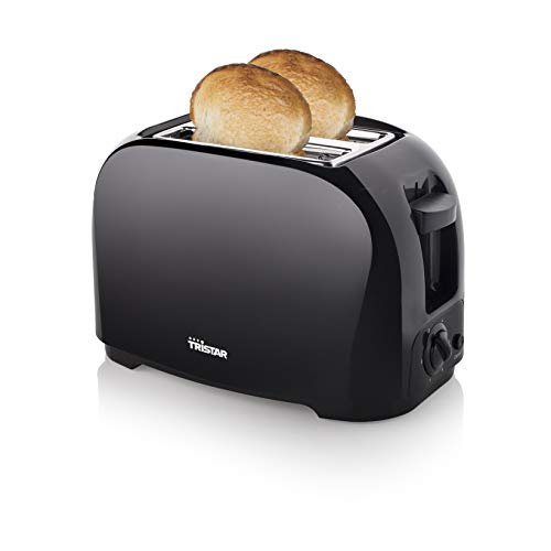 (-31%) Tristar BR-1025 Toaster, 6 einstellbare Bräunungsstufen, mit Brötchenaufsatz und herausnehmbarem Krümelfach