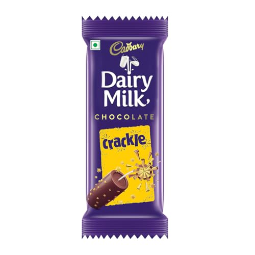 Cadbury Dairy Milk Crackle Cricket Pack Chocolate Bar, 36 g Cadbury Dairy Milk Crackle Cricket Pack Chocolate Bar, 36 g