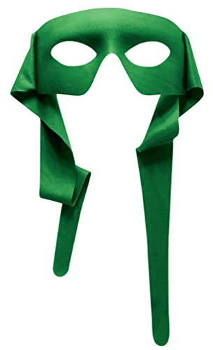 Rubies Adult Forum Fabric Eye-Mask with Ties, Green