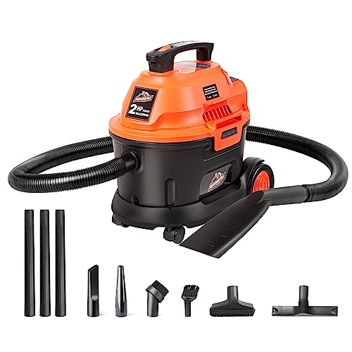 Armor All AA255W Wet/Dry Utility Vac 2.5 Gallon, 2.5-Gallon,120 Volts (AC), Orange/BlackVacuum/Air Duster 80,000RPM Sup