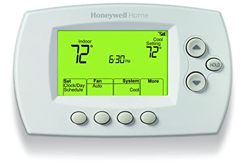 Honeywell HomeRTH6580WF Wi-Fi 7-Day Programmable Thermostat, WhitemerossSmart Thermostat for Home, WiFi Thermostat Wo