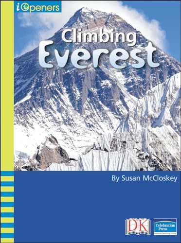 Climbing Everest book cover