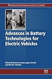 Advances In Battery Technologies For Electric Vehicles Woodhead Publishing Series In Energy English Edition