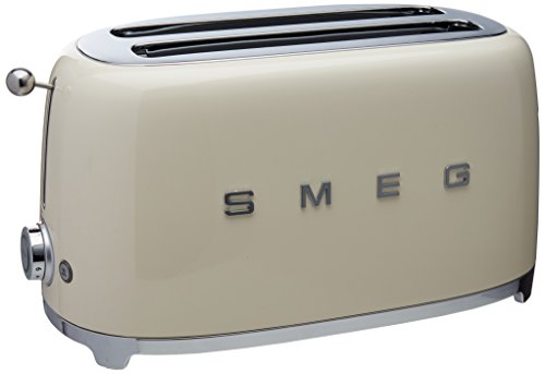 SMEG 4-Slice Toaster TSF02 Cream