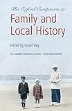 The Oxford Companion To Family And Local History English Edition