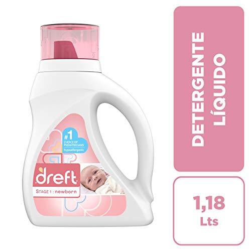Dreft Stage Newborn Liquid Laundry Detergent White 40oz