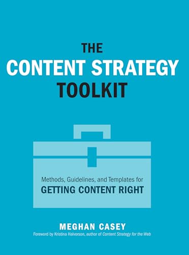 Content Strategy Toolkit, The book cover