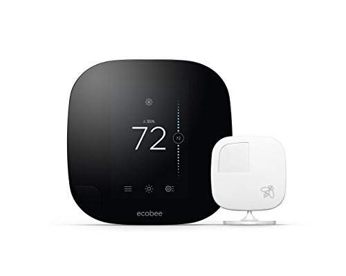 ecobee3 Smarter Wi-Fi Thermostat with Remote Sensor, 2nd GenerationecobeeSmart Si Thermostat 2 Heat-2 Cool with Full C