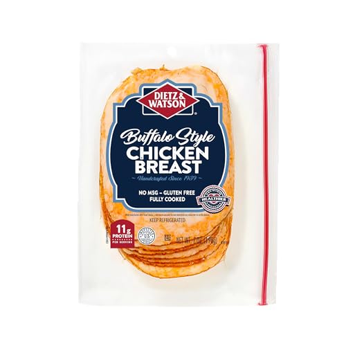 Dietz & Watson Pre-Sliced Buffalo Style Chicken, 7 oz