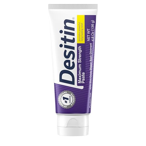 Desitin Maximum Strength Baby Diaper Rash Cream 40% Zinc Oxide 4.8 oz