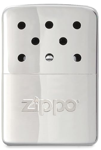 (-28%) Zippo Handwärmer - 6 Stunden Wärme - Nachfüllbar mit Feuerzeugbenzin - Wiederverwendbar - Taschenwärmer in Chrom