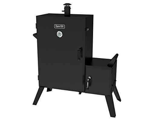 Dyna-Glo Vertical Wide-Body Offset Charcoal Smoker Innovative Design A deceptively large smoker