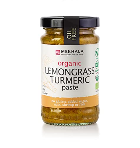Mekhala Organic Gluten-Free Asian Cooking Paste Lemongrass Turmeric Paste