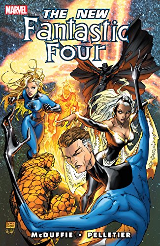 The New Fantastic Four (By: Paul Pelletier,Dwayne McDuffie,Michael Turner) cover