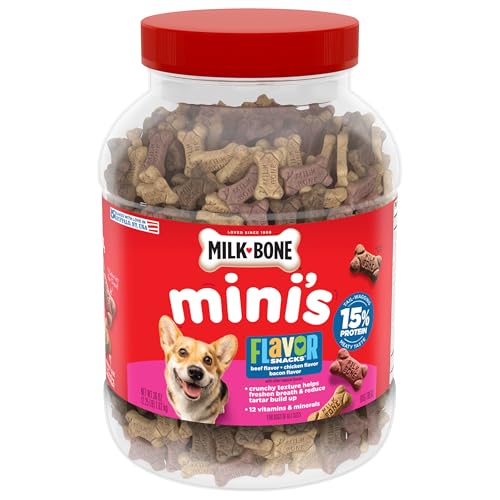 Milk-Bone Mini's Flavor Snacks Dog Treats, 36 Ounce
