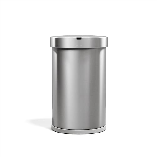 Simplehuman 12-Gallon Semiround Automatic Sensor Trash Can