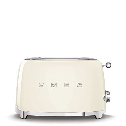 SMEG 2-Slice Toaster TSF01CRUS Cream