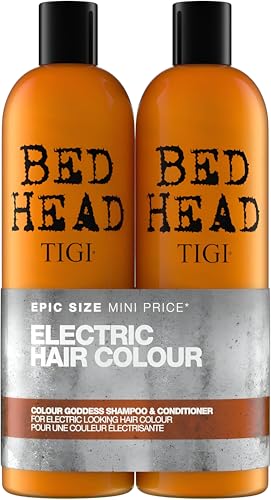 🔥 STARKER PREIS (-47%) Bed Head by TIGI Colour Goddess Shampoo & Conditioner Set, 2 x 750 ml