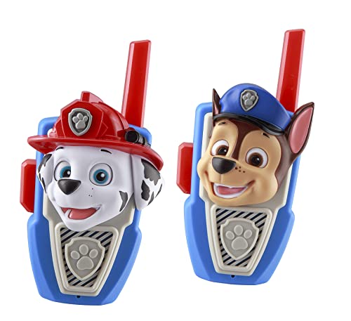 eKids New PAW Patrol Walkie Talkies Easiest to Use These cute walkie-talkies are sturdy,