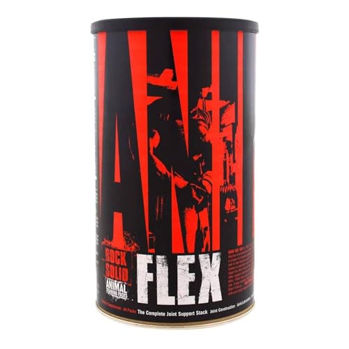 ANIMAL Flex Comprehensive Joint Care - 4 einzigartige Komplexe für Gelenke, Knochen & Knorpel - mit Vitamin A & E, Glucosamin, Leinsamenöl & Hyalurons