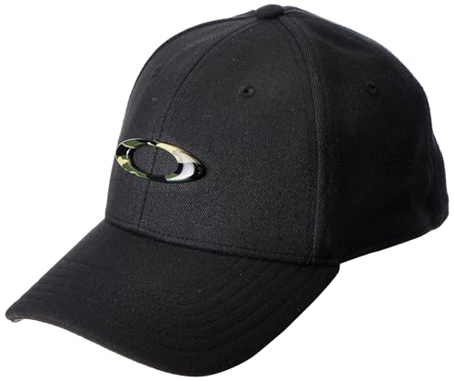 Oakley mens Tincan Cap Hat, Black/Carbon Fiber, Large-X-Large US