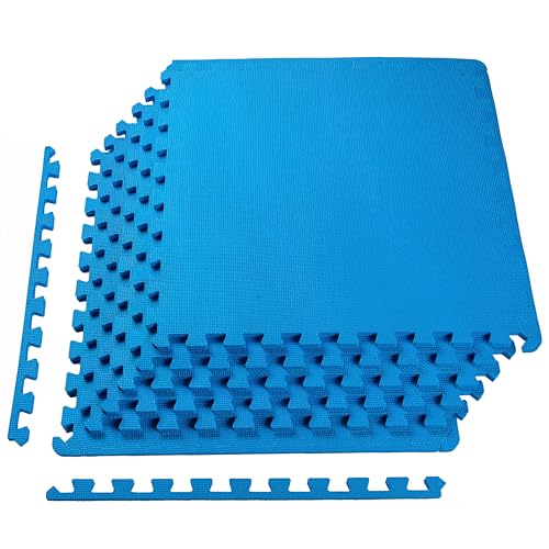 BalanceFrom Puzzle Exercise Mat (1/2 in with EVA Foam Tiles)