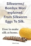 Silkworm Bombyx Mori From Silkworm Eggs To Silk How To Make Silk At Home Raising Silkworms Bombyx Mori The Mulberry Silkworm All Included English Edition