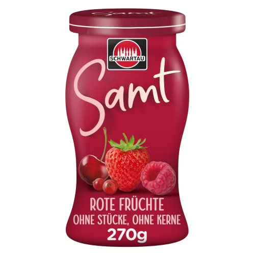🔥 STARKER PREIS (-35%) Schwartau Samt Rote Früchte | Marmelade ohne Stücke & Kerne | 270 g