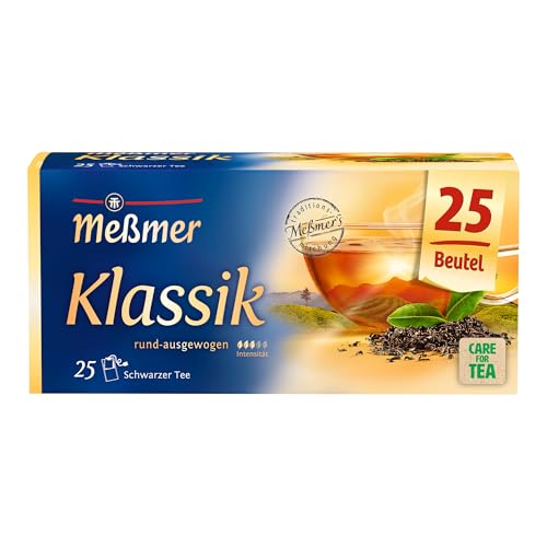 (-38%) Meßmer Klassik | Hochwertige Schwarztee-Mischung | 25 Teebeutel | Fein-aromatisch
