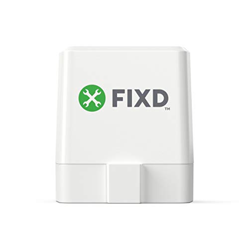 FIXD Bluetooth OBD2 Scanner for Car - Car Code Readers & Scan Tools for iPhone/Android - Wireless OBD2 Auto Diagnostic Tool - Check Engine & Fix All Vehicles 1996+ (1 Pack w/Free FIXD Premium Trial)