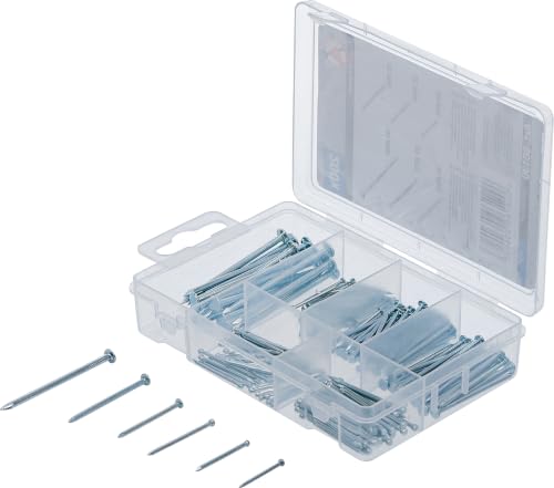 🔥 STARKER PREIS (-32%) BGS Diy 88130 | Nägel-/Drahtstifte-Sortiment | 200-tlg.
