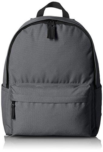 Amazon Basics Classic School Backpack - Grey