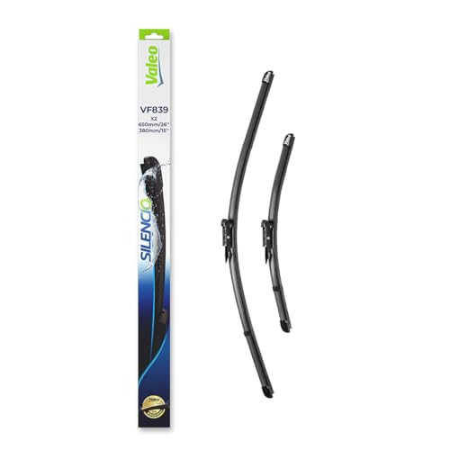 (-42%) Valeo Silencio 2x Wischerblätter VF839 - Vorne - 650 mm / 380 mm